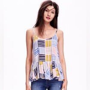 Old Navy Peplum Cami